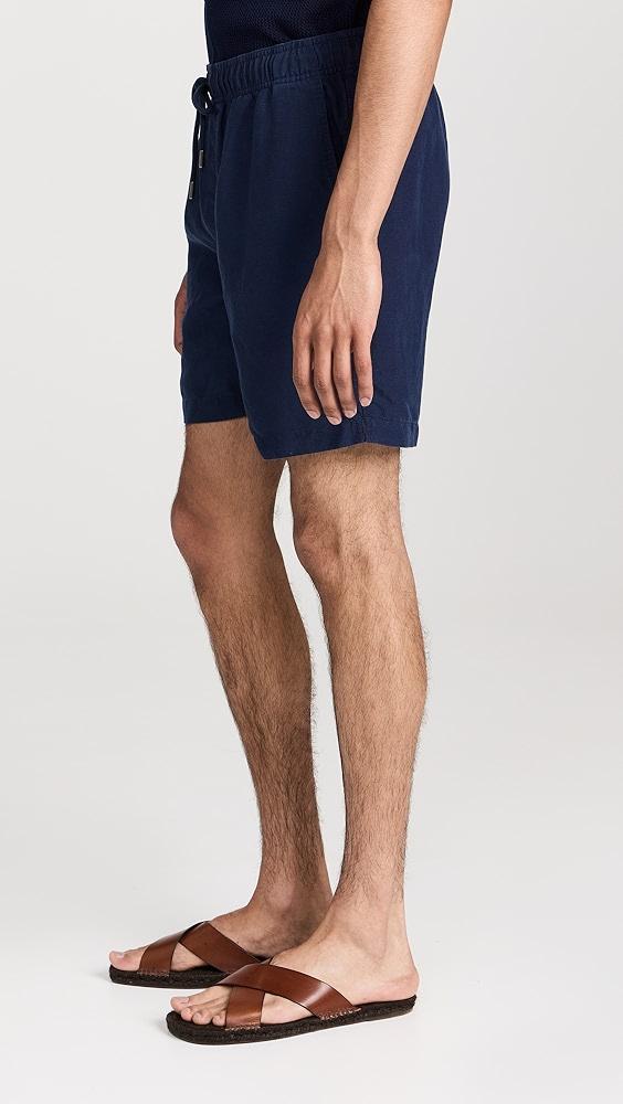 Onia Air Linen Pull-On Shorts 6" | Shopbop Product Image