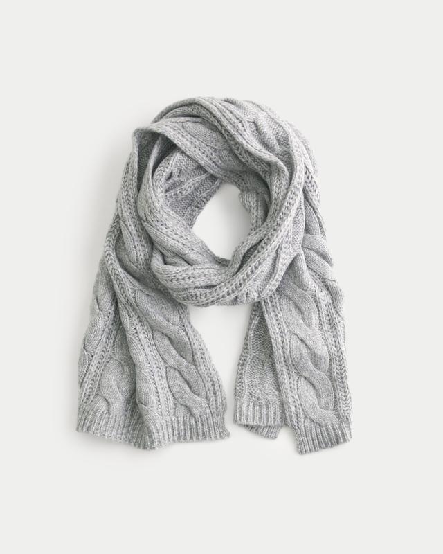 Cable-Knit Scarf Product Image