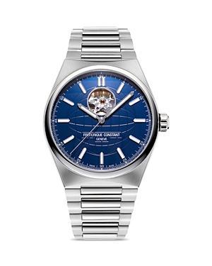 Mens Highlife Heartbeat Stainless Steel Bracelet Watch Product Image