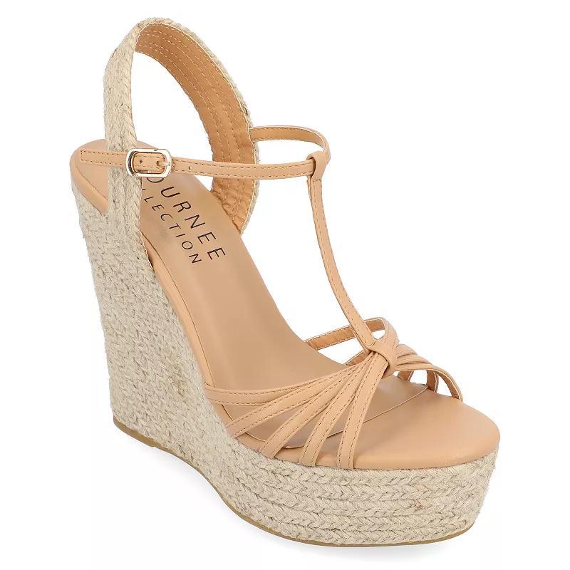 Journee Collection Yara Tru Comfort Foam Womens Wedge Sandals Product Image