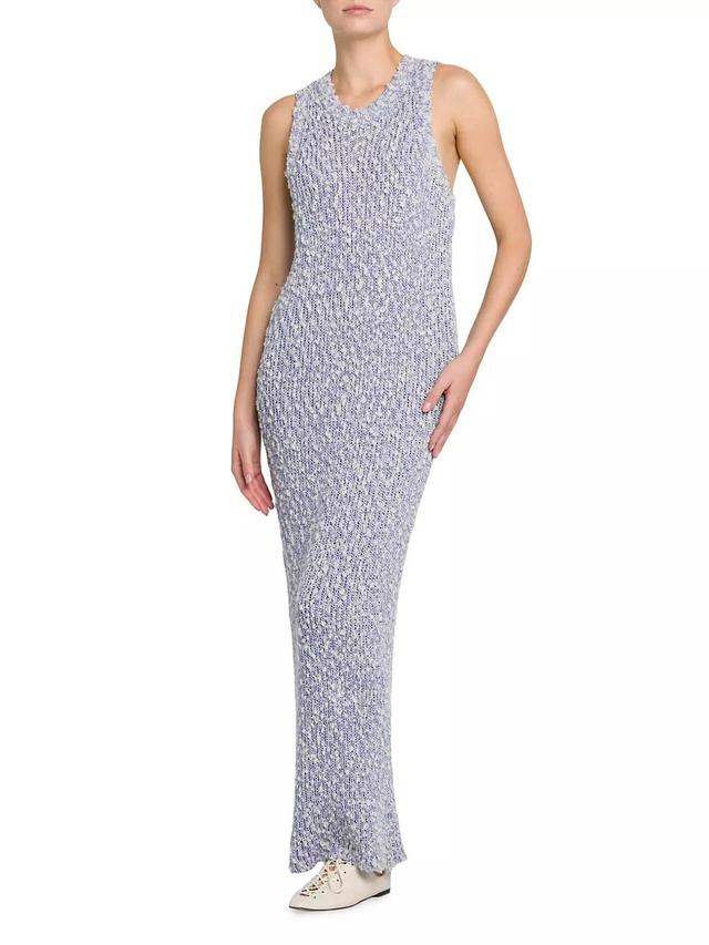 Bouclé-Knit Maxi Dress Product Image