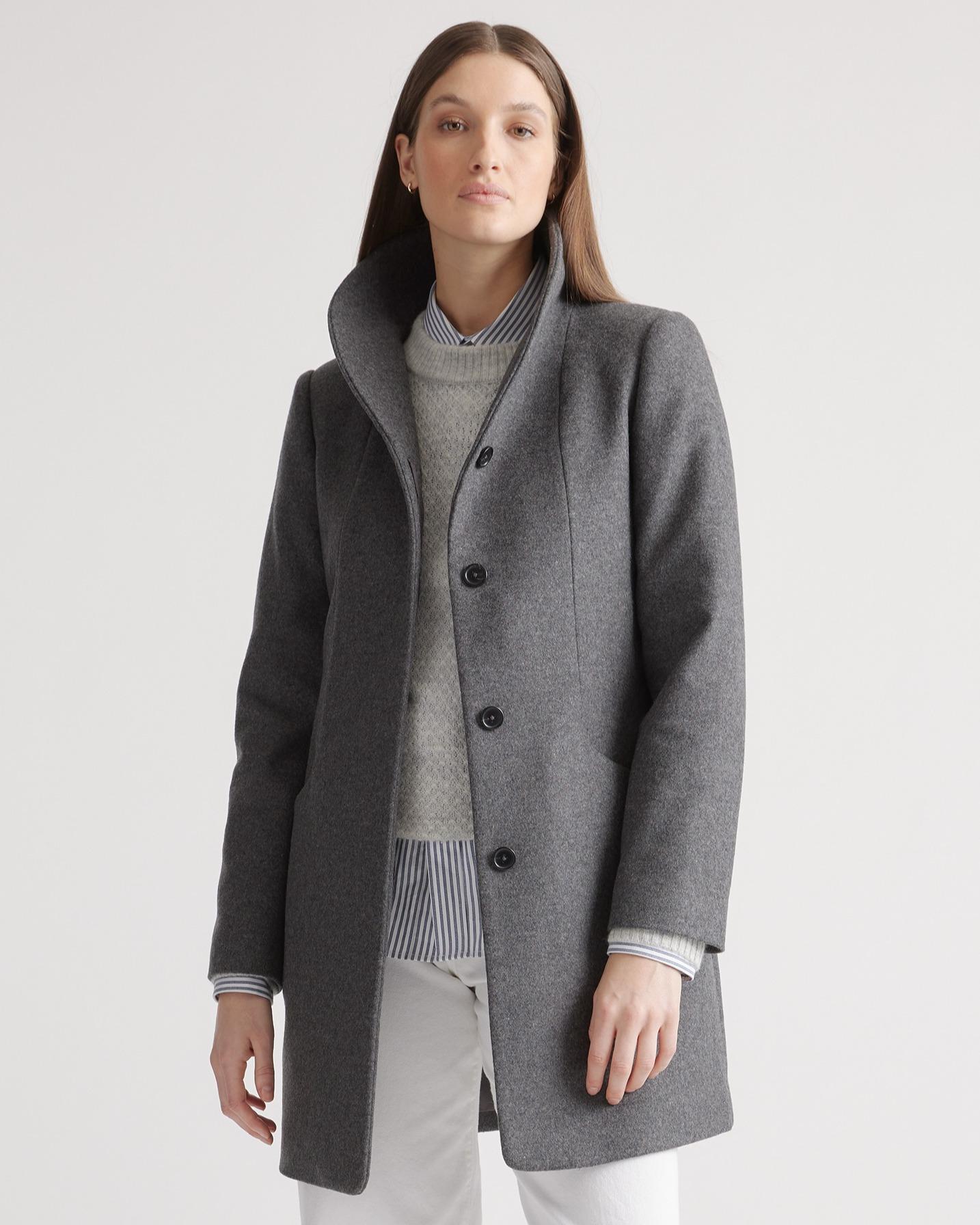 Italian Wool Cocoon Coat product image