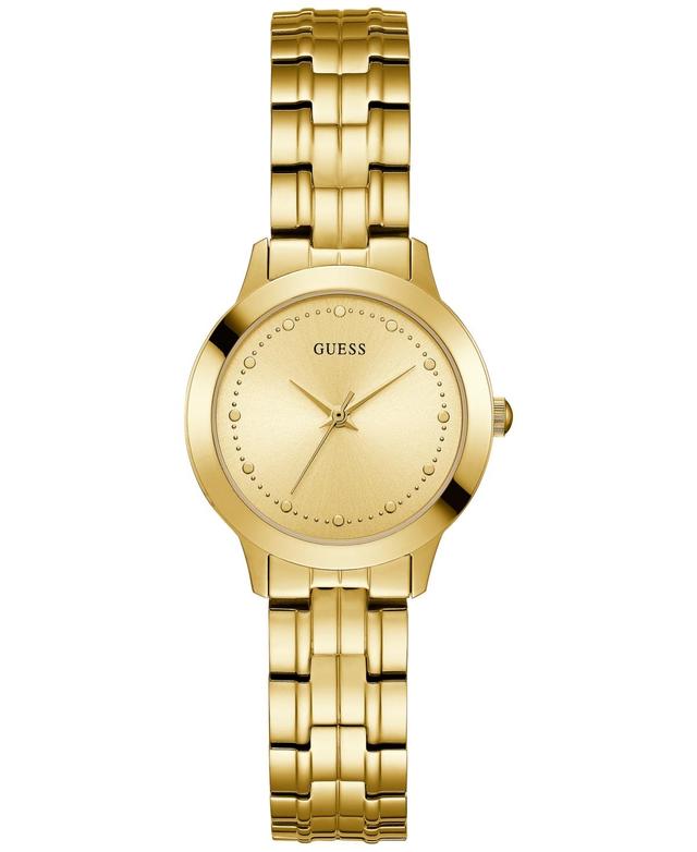 Guess® Women's Gold-Tone Chelsea Slim Classic Watch, Gold Product Image