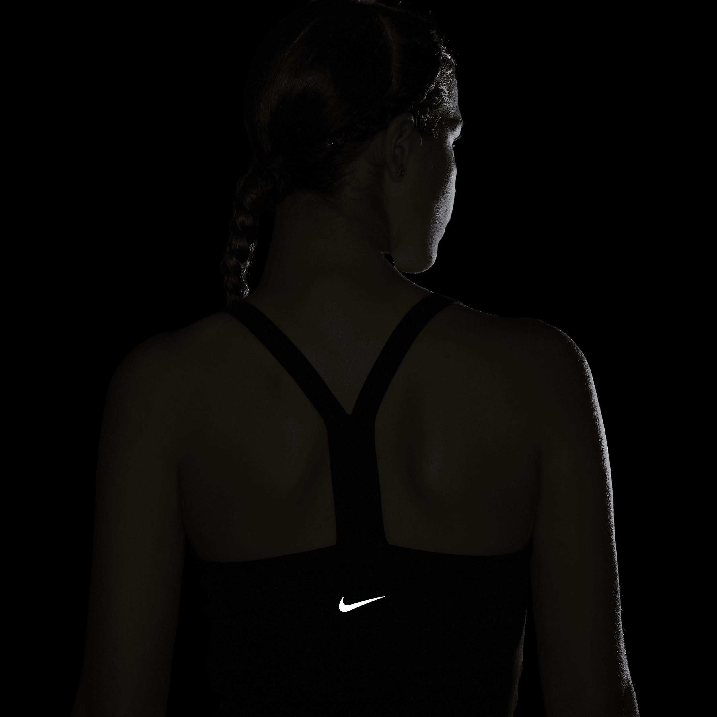 Nike One Fitted Women's Dri-FIT Strappy Cropped Tank Top Product Image