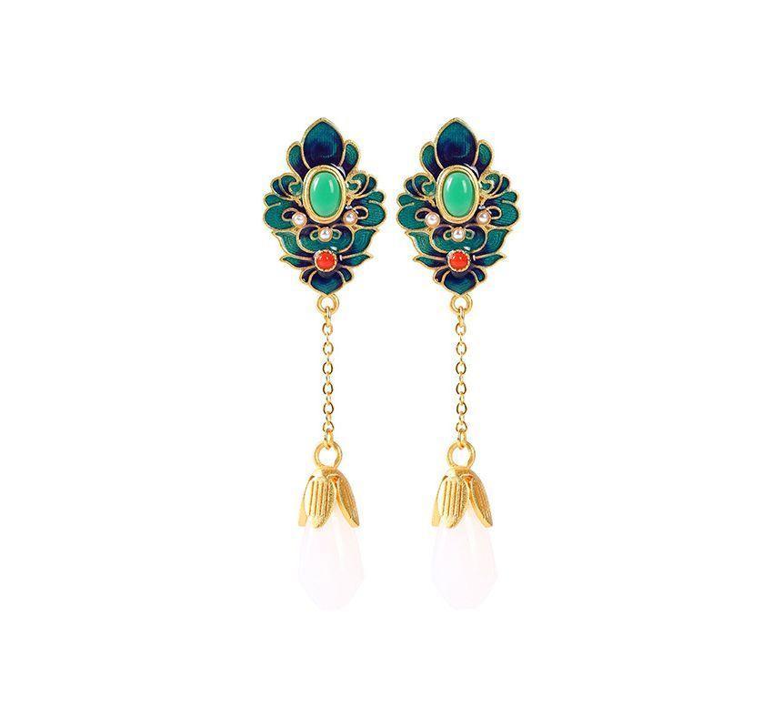 Floral Drop Earring Product Image