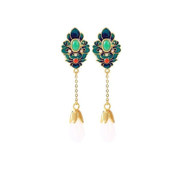 Floral Drop Earring Product Image