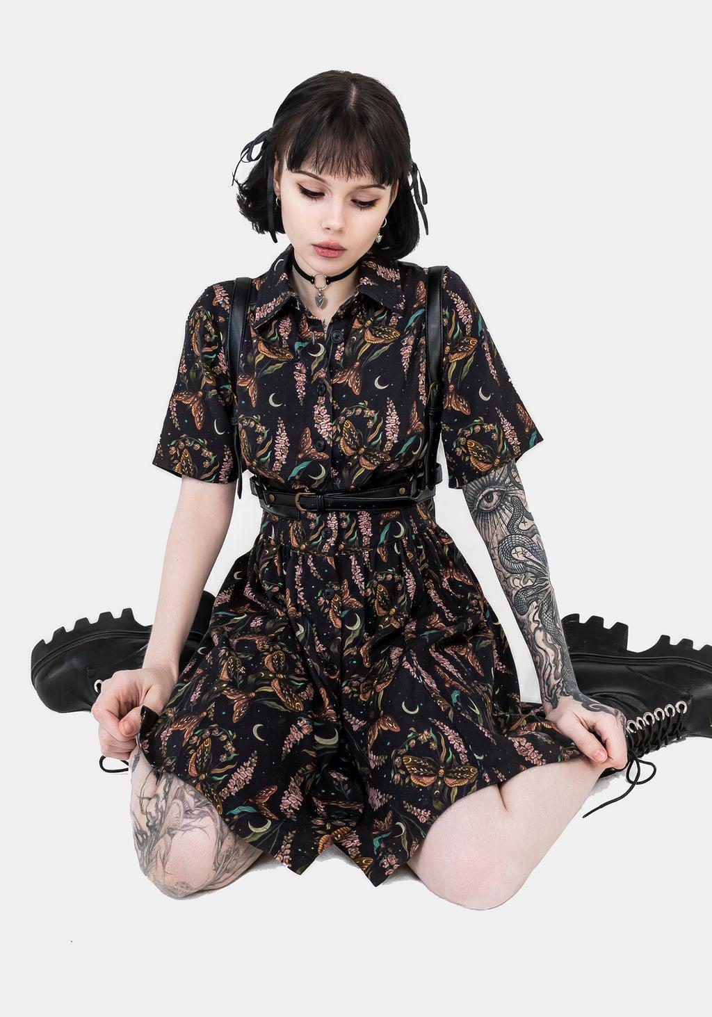 Atropos Mini Shirt Dress Product Image