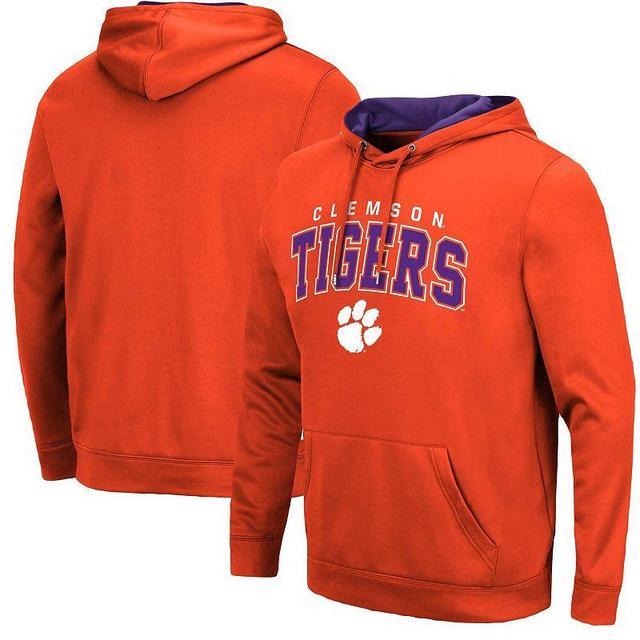 Mens Colosseum Clemson Tigers ResistancePullover Hoodie Product Image