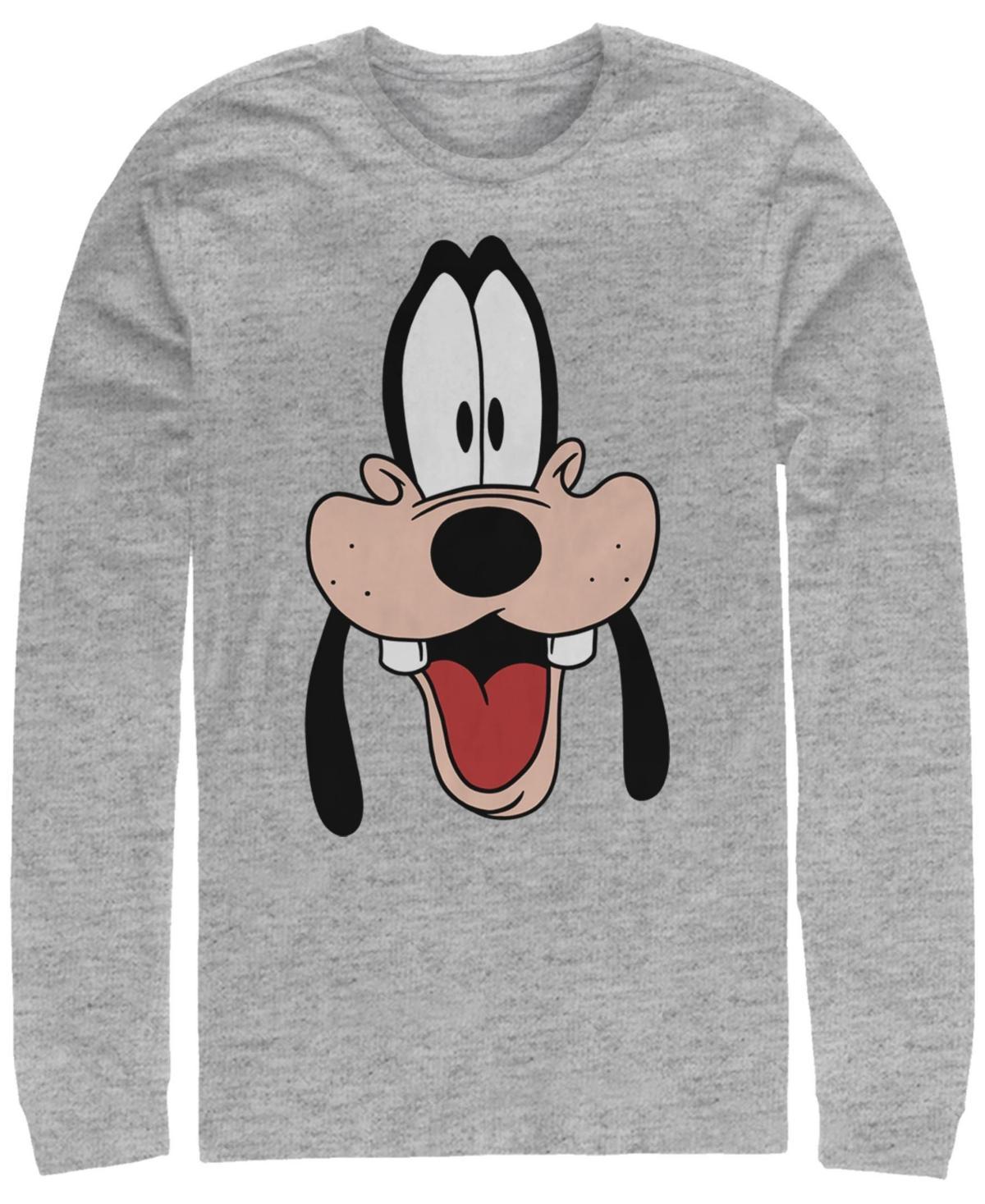 Fifth Sun A Goofy Movie Goofy Dad Big Face Mens Long Sleeve Crew Neck T-shirt Product Image