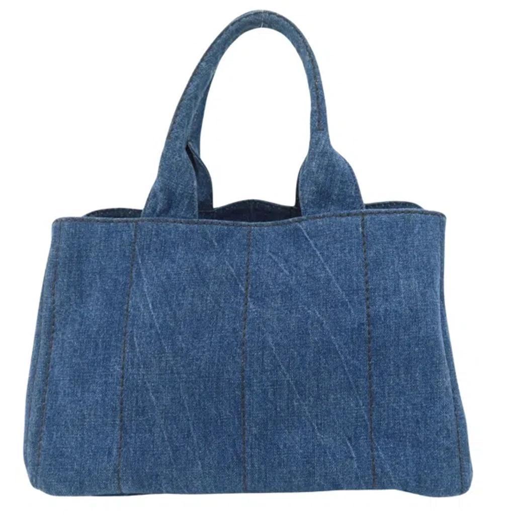 Canapa Blue Denim - Jeans Tote Bag () Product Image