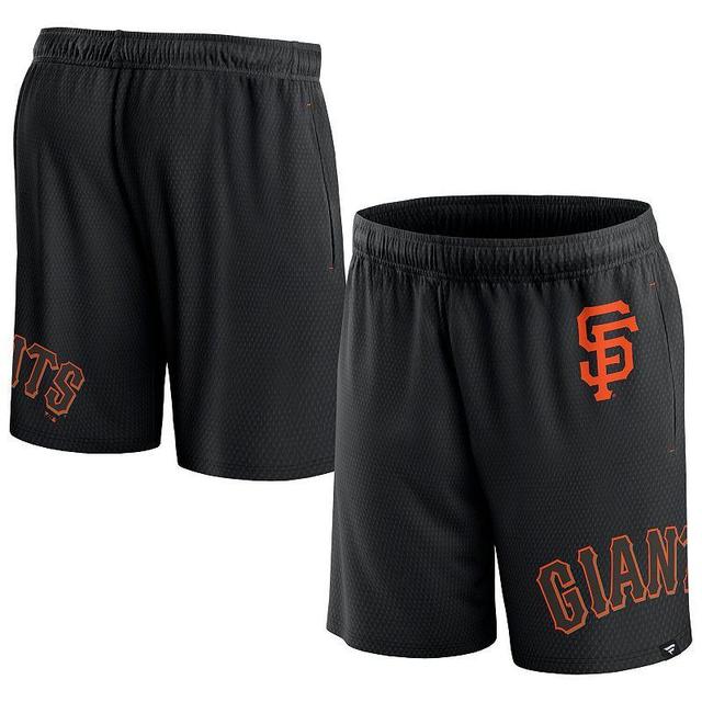 Mens Fanatics Branded San Francisco Giants Clincher Mesh Shorts Product Image