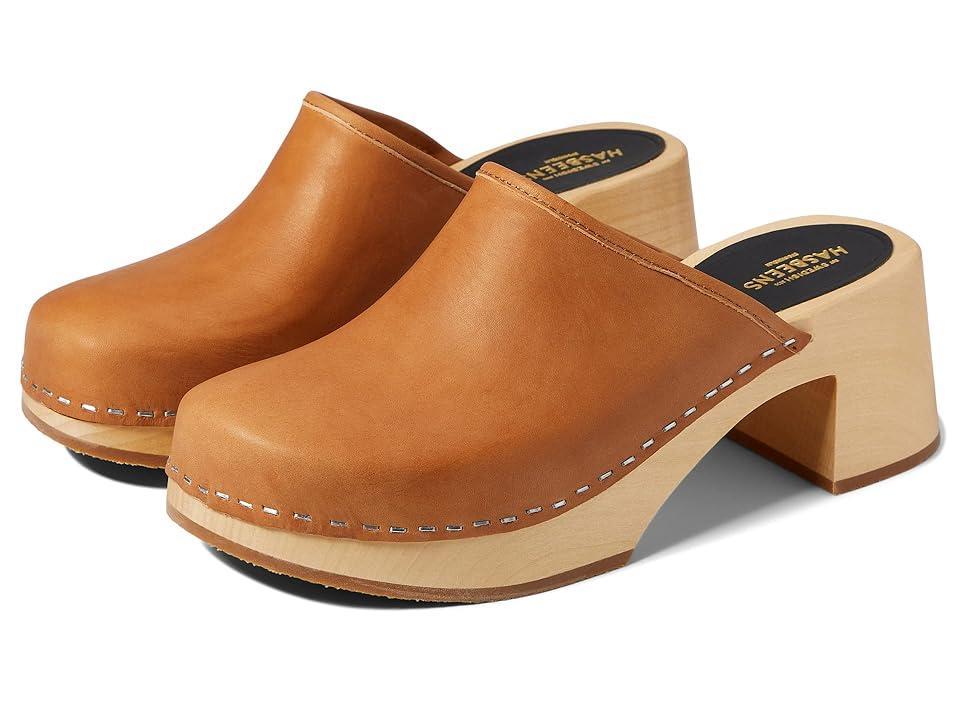 Swedish Hasbeens Nature Clog (Nature) Women's Shoes Product Image