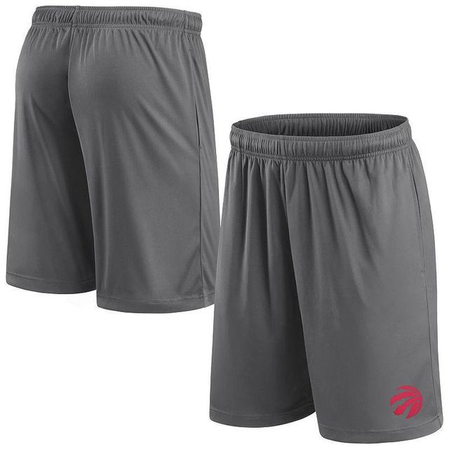 Mens Fanatics Branded Gray Toronto Raptors Shorts Product Image