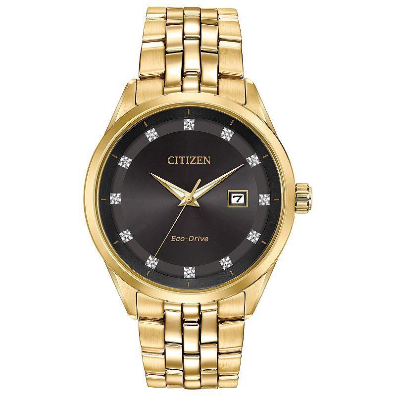 Citizen Men's Corso Gold-Tone Stainless Steel Watch With Date Product Image