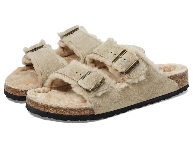 Birkenstock Arizona Shearling - Suede (Unisex) Shoes Product Image