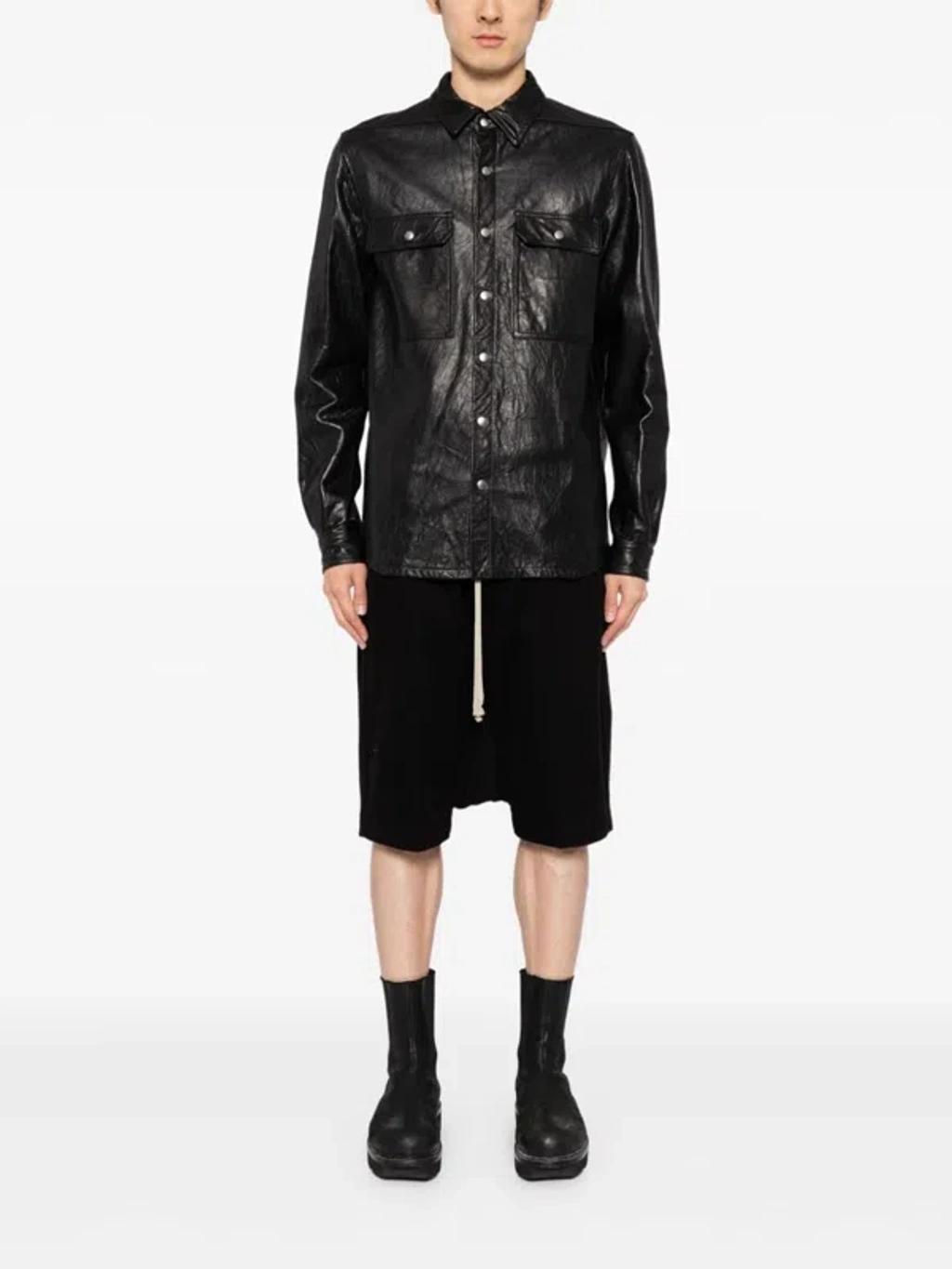 RICK OWENS Outerwears In Black Product Image