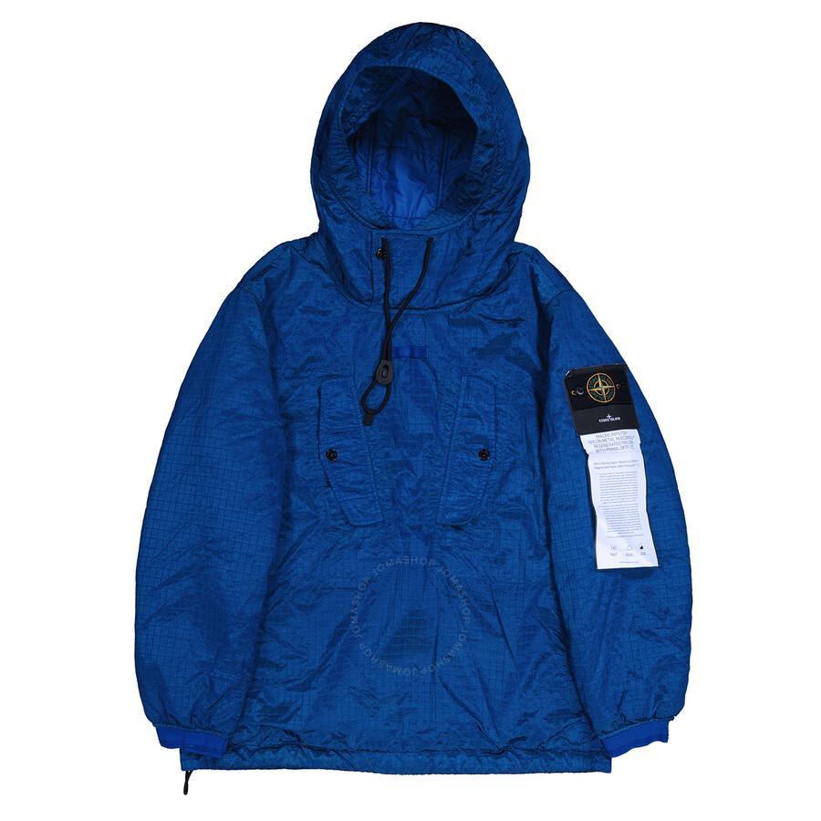 Bright Blue Macro Ripstop Nylon Jacket Product Image