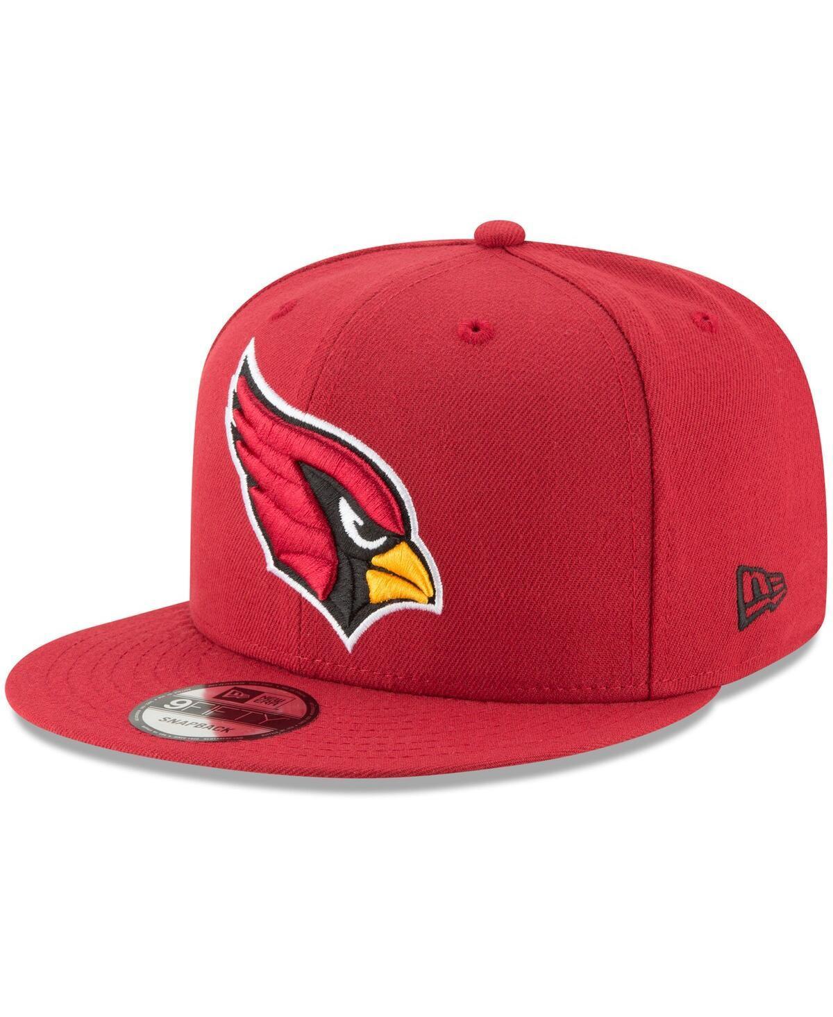 Mens New Era Cardinal Arizona Cardinals Basic 9FIFTY Adjustable Snapback Hat Product Image