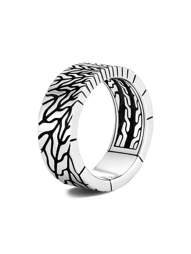 John Hardy Mens Classic Chain Radial Band Ring Product Image