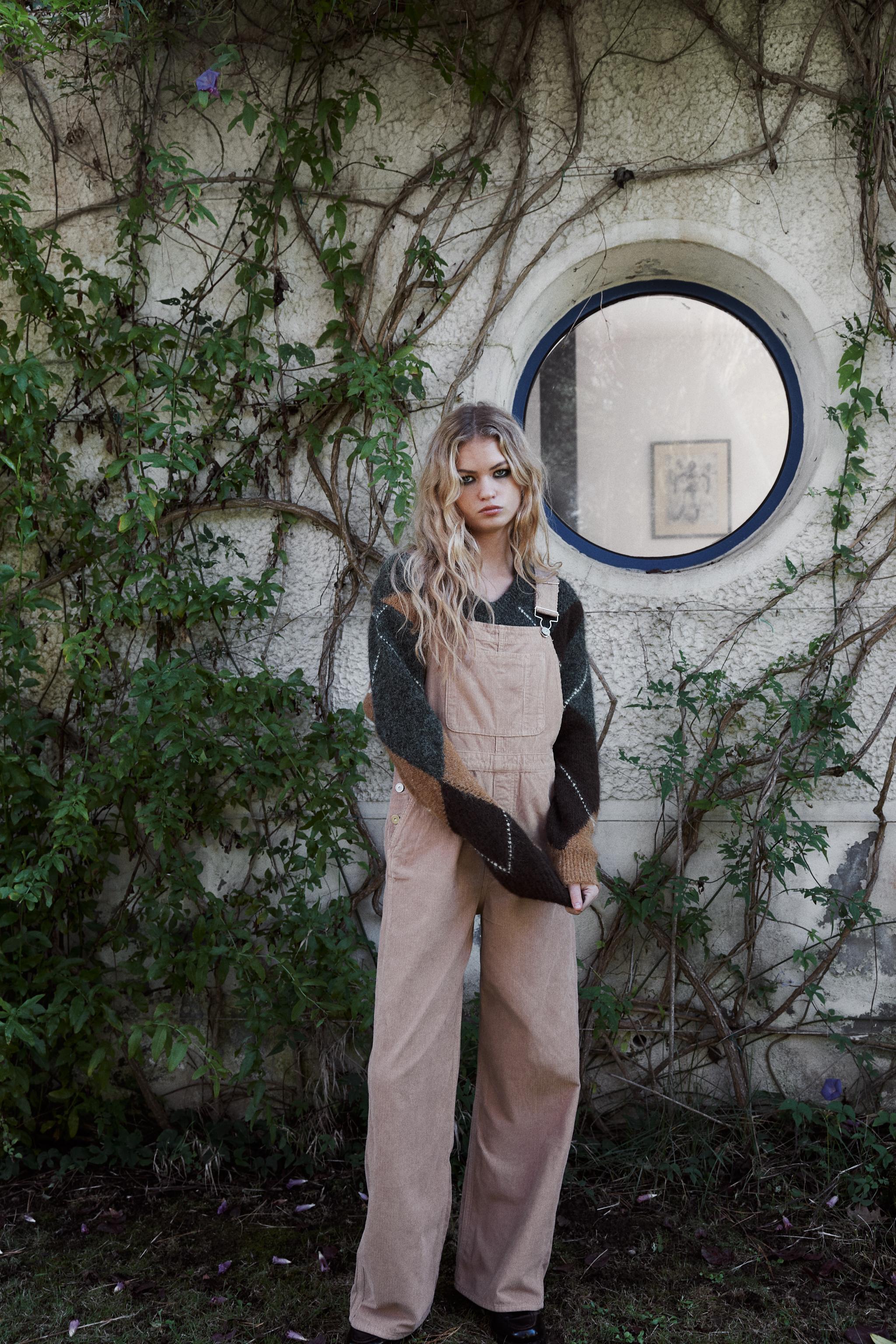 FULL LENGTH CORDUROY JUMPSUIT Product Image