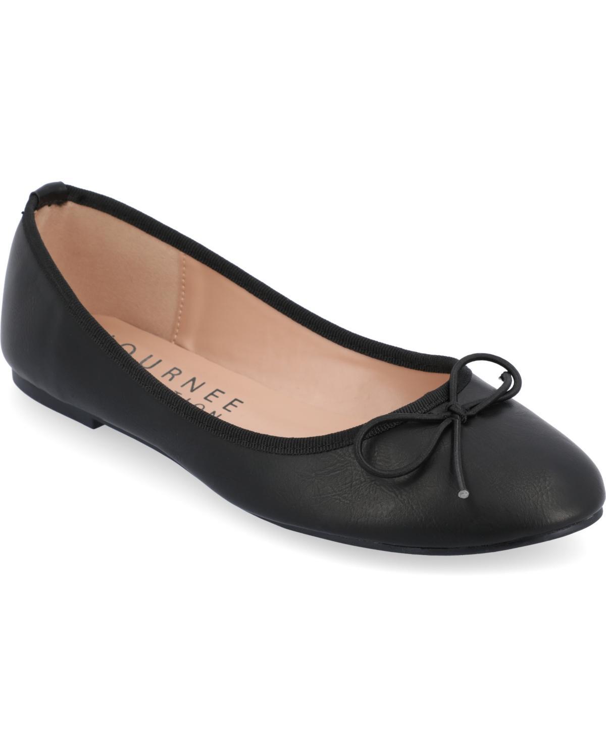 Journee Collection Vika Womens Ballet Flats Blue Product Image