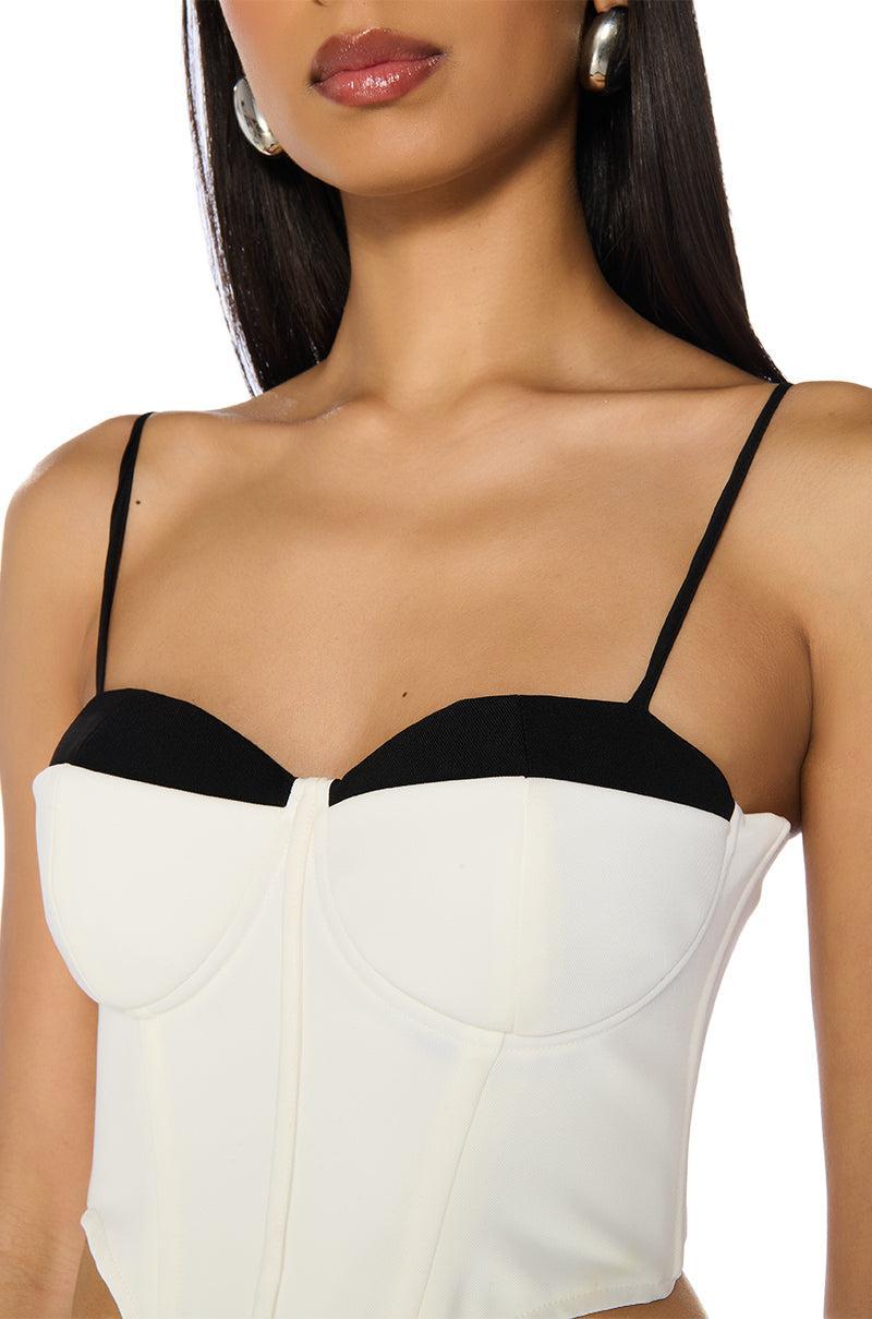 WISHFUL THINKING CORSET TOP Product Image