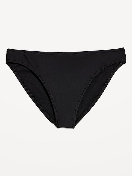 Mid-Rise Bikini Swim Bottoms Product Image