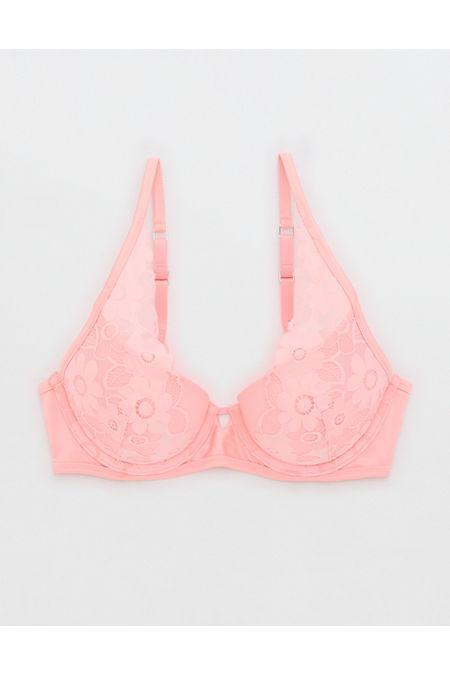 Show Off Plunge Push Up Real Lace Bra Women's Product Image