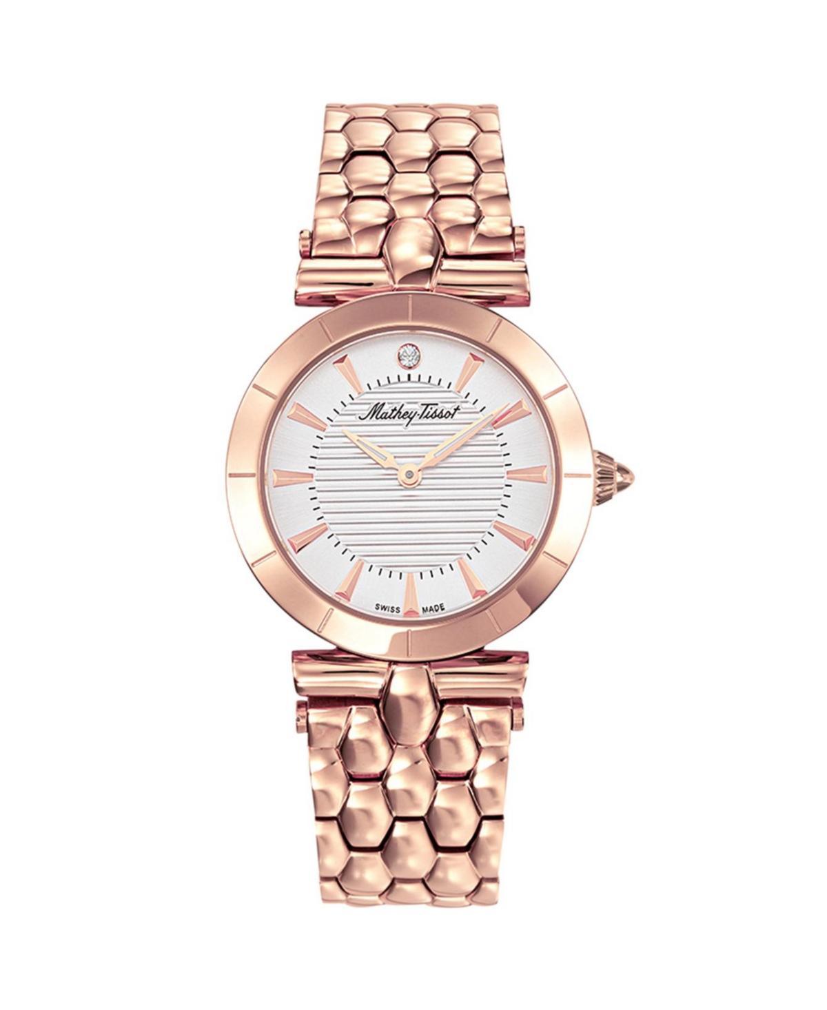 Mathey Tissot Womens Classic Silver Dial Watch - D106RI Product Image