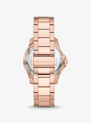 Oversized Pavé Logo -Tone Watch Product Image