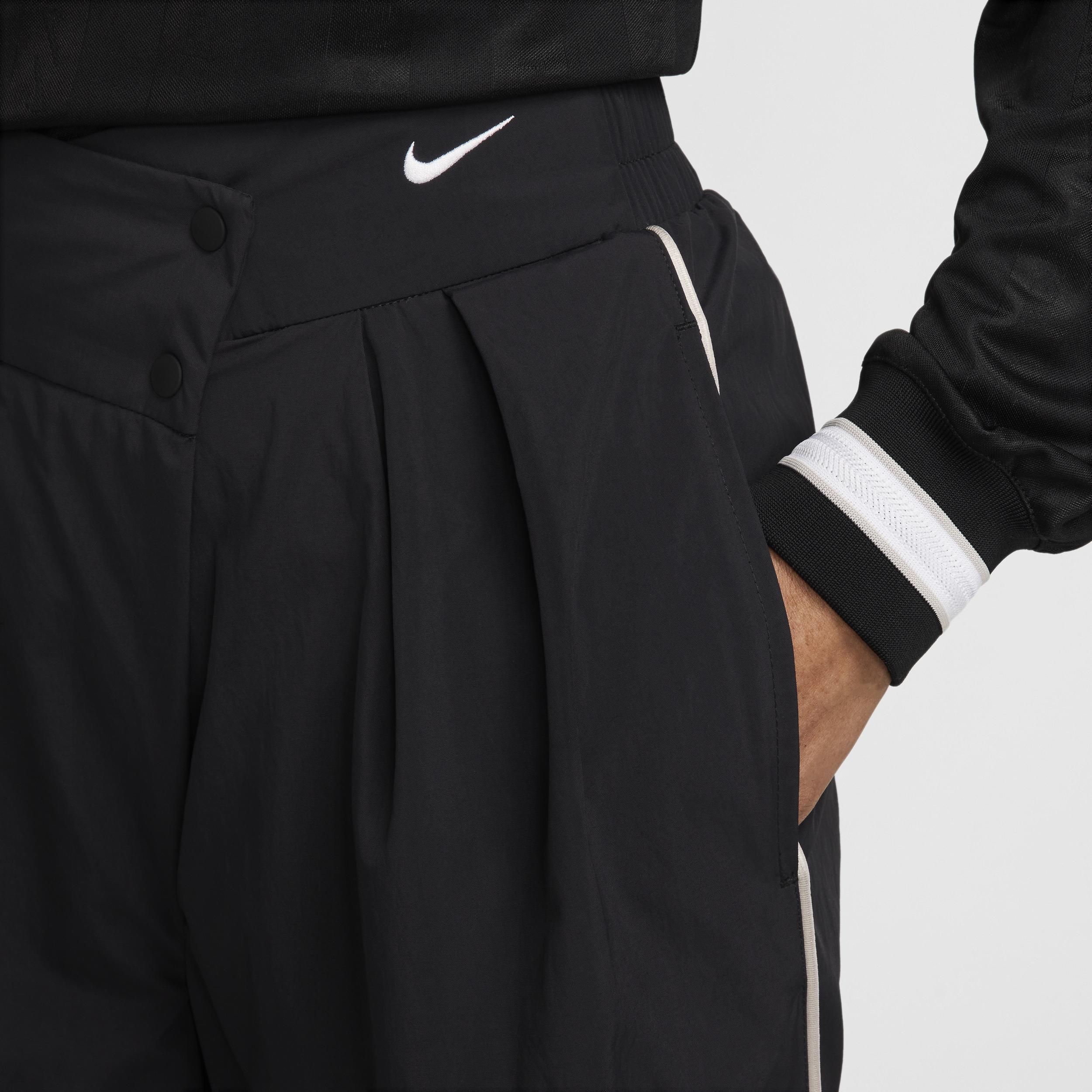 Women's Nike Sportswear Collection Mid-Rise Repel Asymmetrical-Waist Trousers Product Image