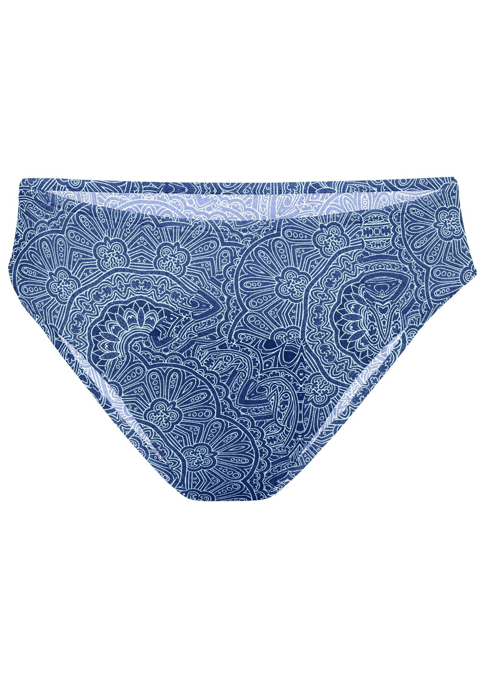 High-Waist Moderate Bottom - Koloa Medallion Product Image