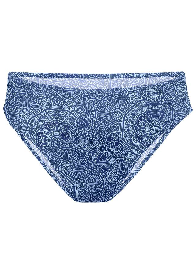 High-Waist Moderate Bottom - Koloa Medallion Product Image