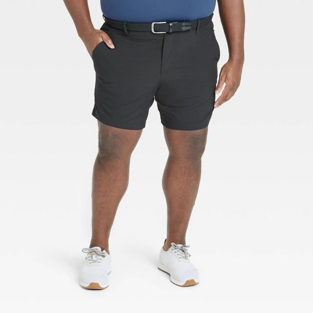 Mens Big Golf Shorts 8 - All In Motion Black Onyx 42 Product Image