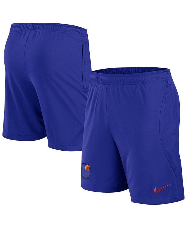 Mens Nike Blue Barcelona Strike Performance Shorts Product Image