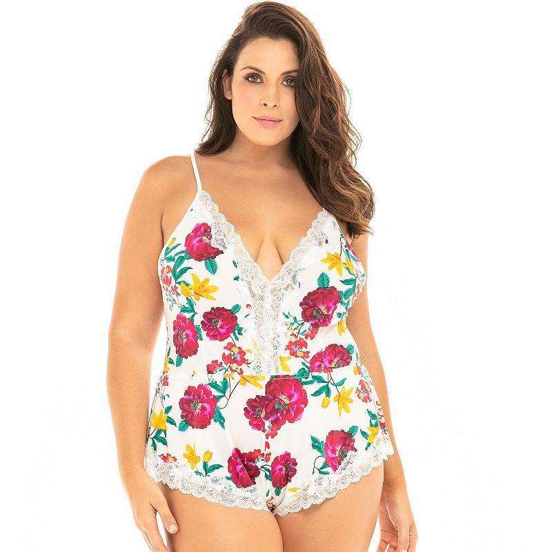 Oh La La Cheri Reina Floral Teddy Product Image