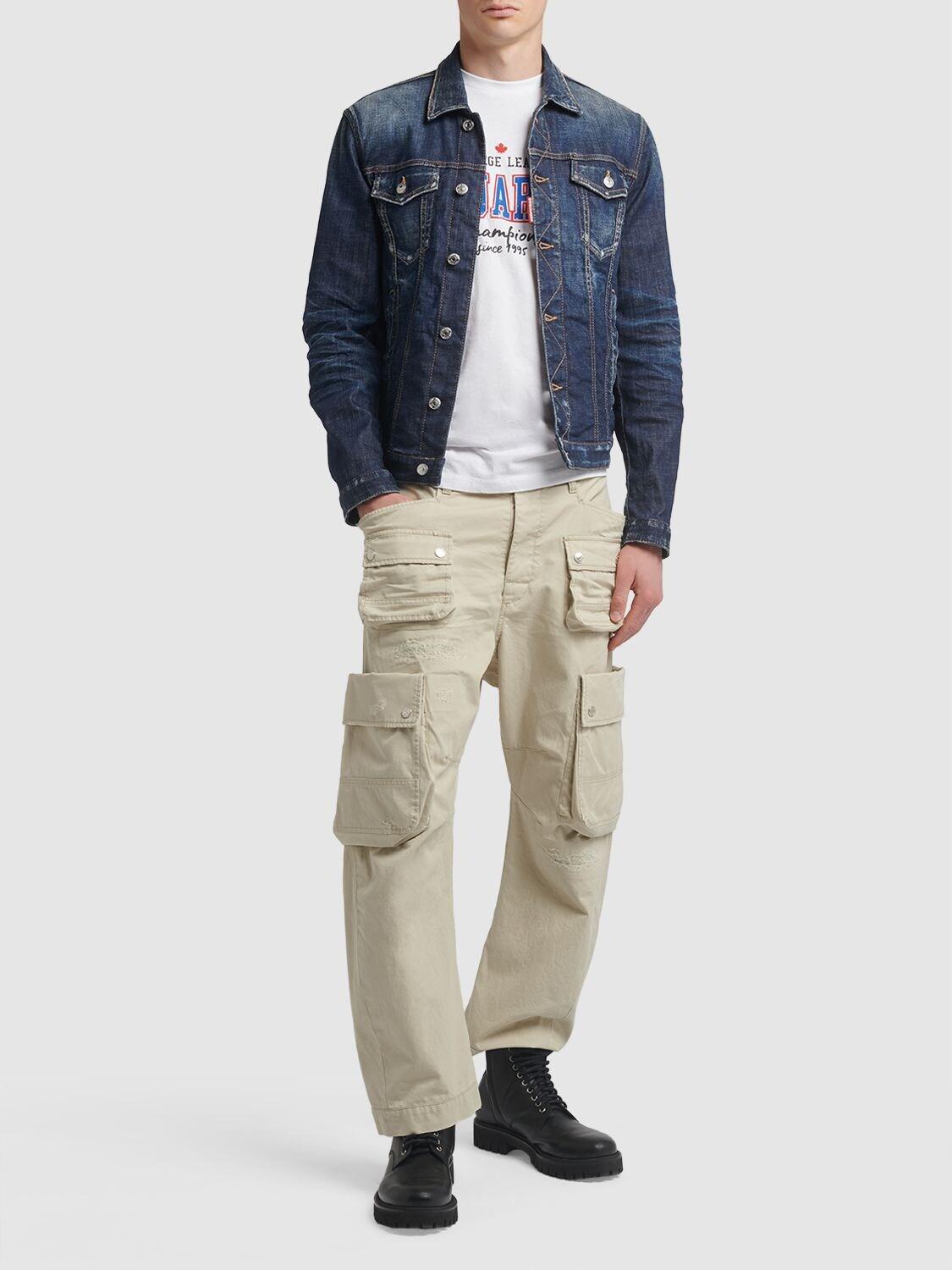 DSQUARED2 Denim Jacket In Blue Product Image