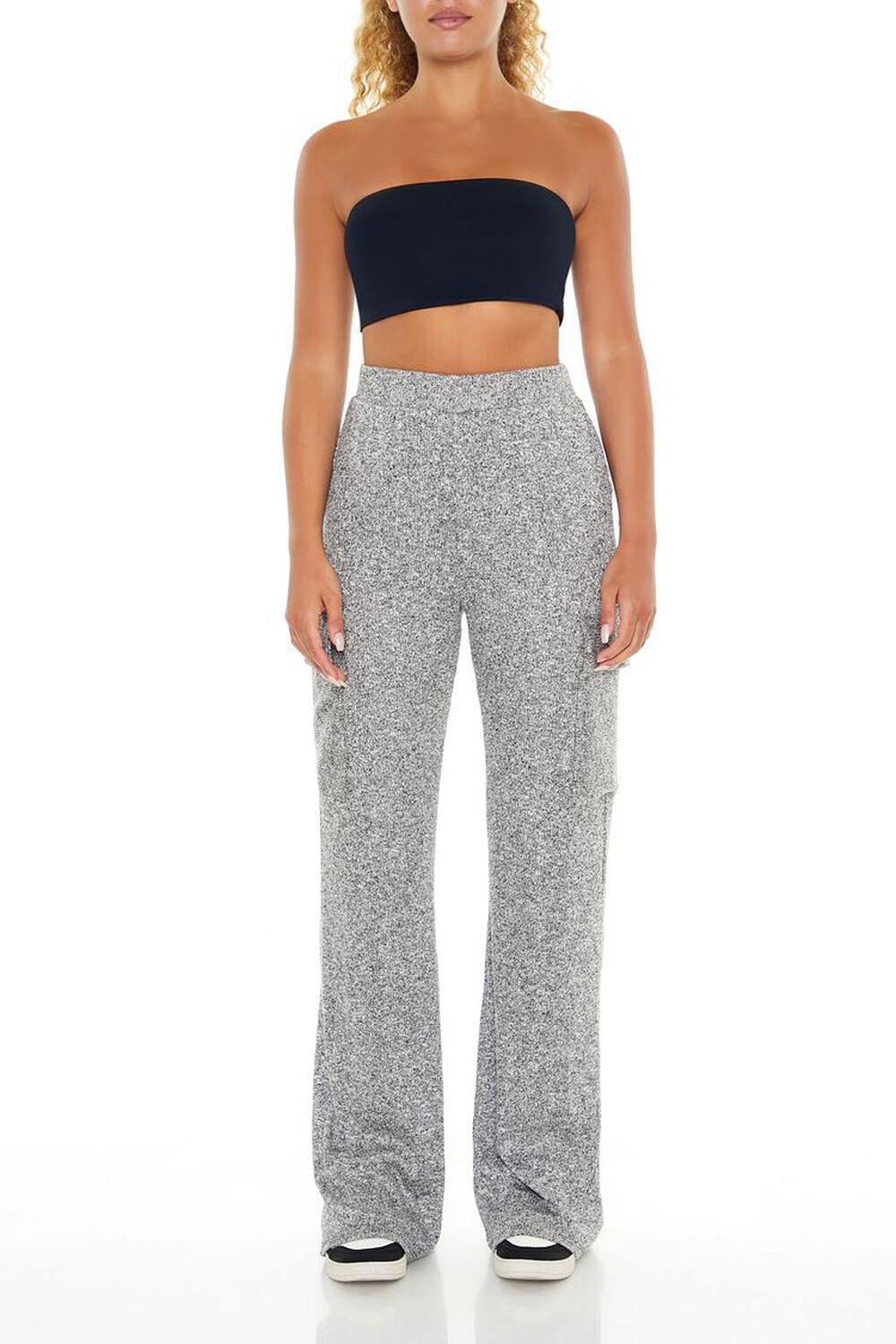 Sweater-Knit Cargo Pants | Forever 21 product image