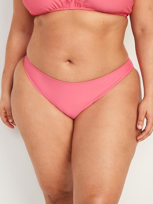 Mid-Rise Bikini Swim Bottoms Product Image