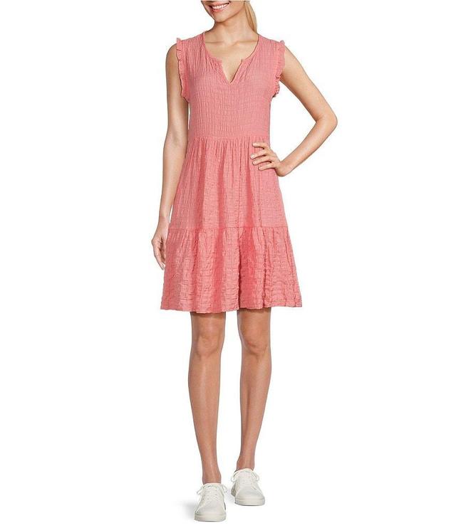 Nurture by Westbound Cap Flutter Sleeve Short Dress Product Image