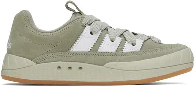 Adimatic Sneakers In Silver Pebble/white Product Image