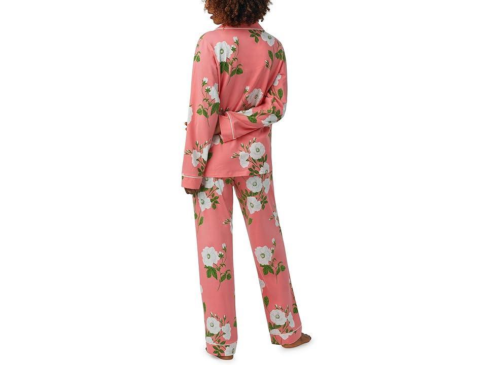 Bedhead PJs Long Sleeve Classic PJ Set (White Poppy) Women's Pajama Sets Product Image