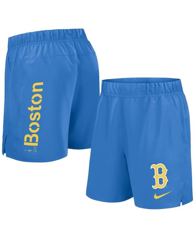 Nike Mens Light Blue Boston Red Sox 2024 City Connect Woven Victory Performance Shorts Product Image