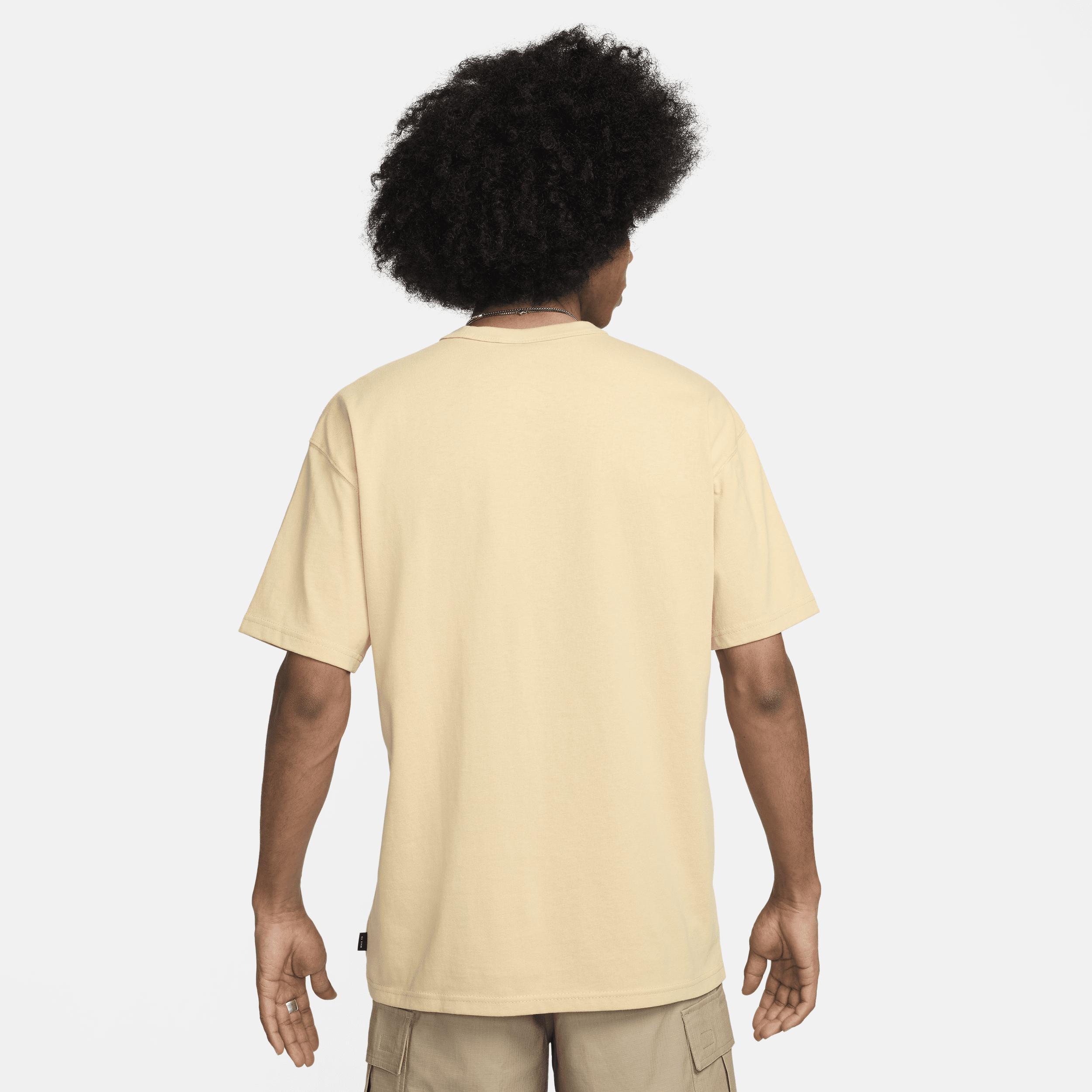 Nike Premium Essentials unisex oversized T-shirt in tan Product Image