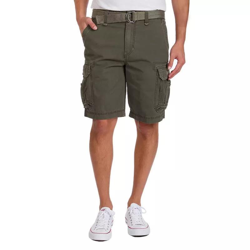 Mens Unionbay 11 Survivor Belted Cargo Shorts Product Image