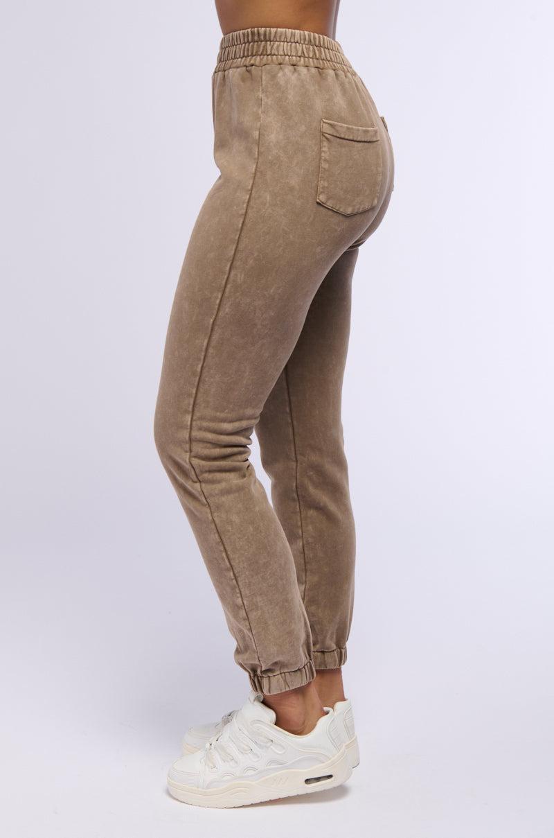 NEVER MIND BABE MINERAL WASH JOGGER PANT Product Image