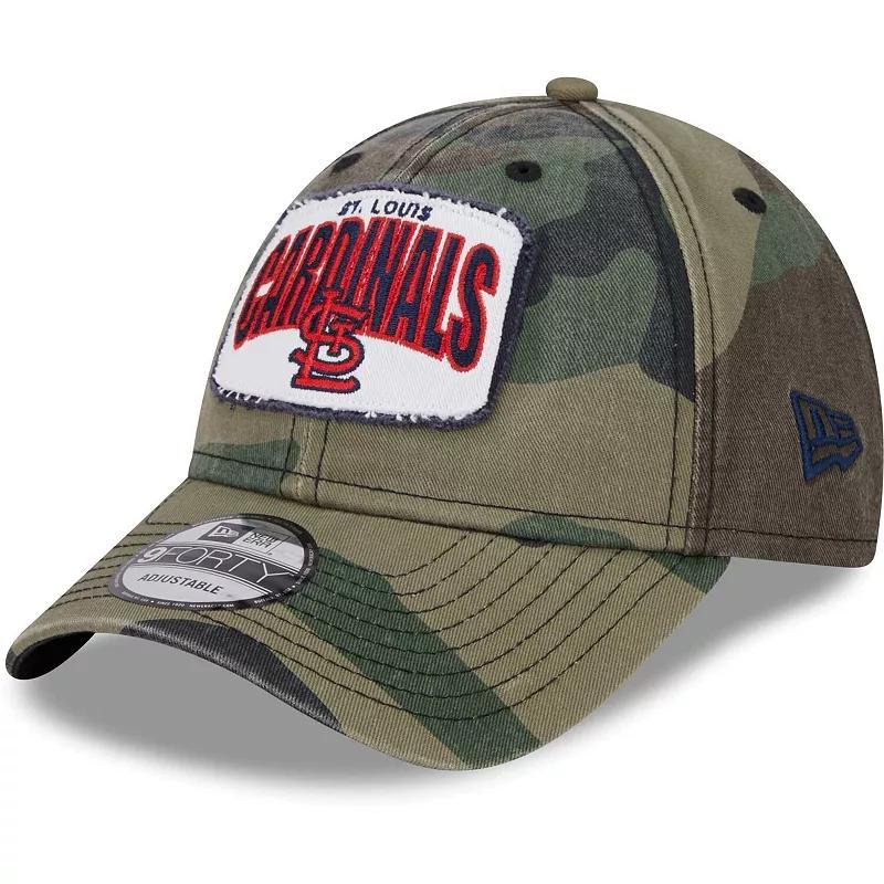 Mens New Era Camo St. Louis Cardinals Gameday 9FORTY Adjustable Hat Product Image