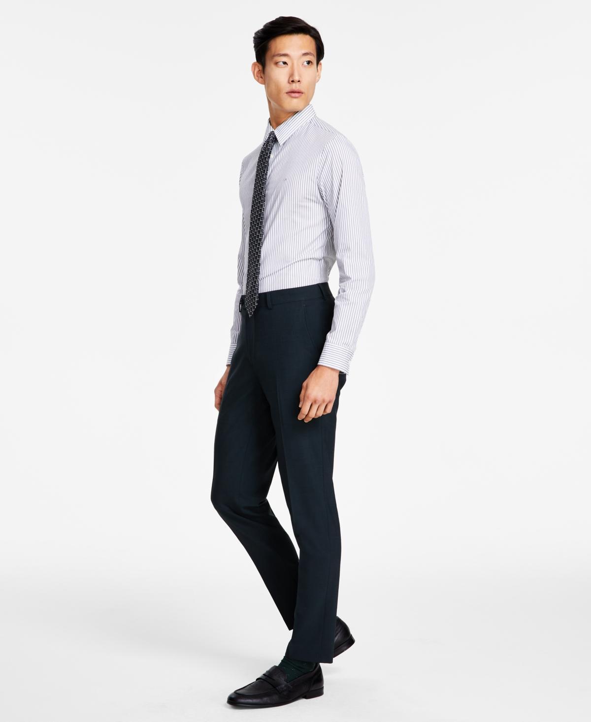 Bar Iii Mens Slim-Fit Solid Suit Separate Pant, Created for Macys Product Image