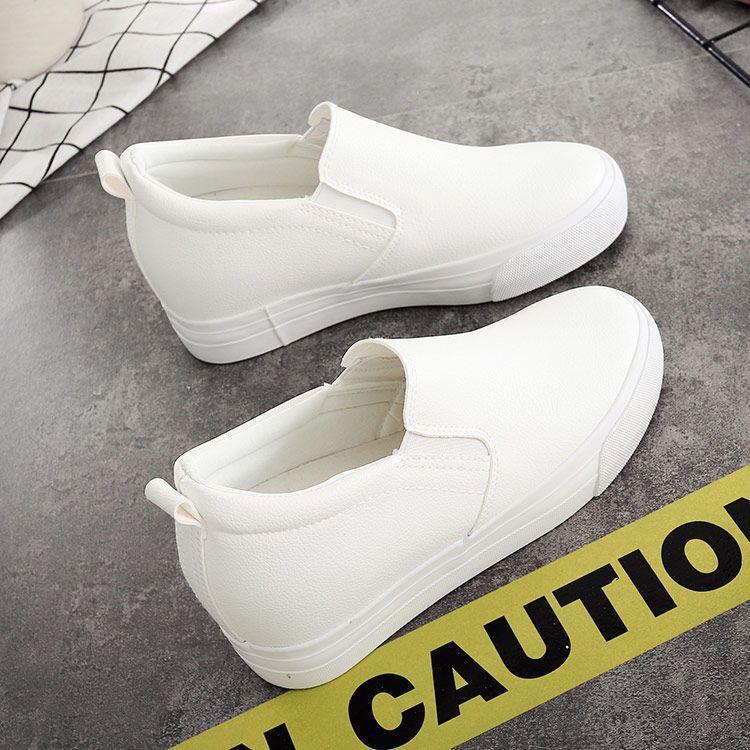 Hidden-Heel Platform Slip-On Sneakers Product Image