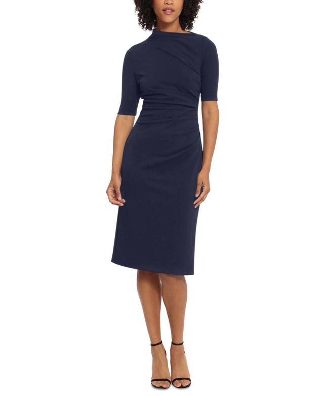 Women's Ruched Sheath Dress Product Image